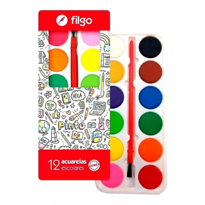 ACUARELA FILGO X12 PINTO