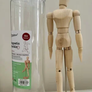 MUñECO ARTICULADO MADERA 20CM